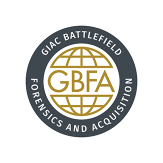 GIAC Battlefield Forensics and Acquisition (GBFA)