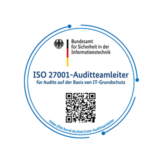 Auditteamleiter für ISO 27001 auf der Basis von IT‑Grundschutz